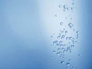 Burbujas dentro del agua